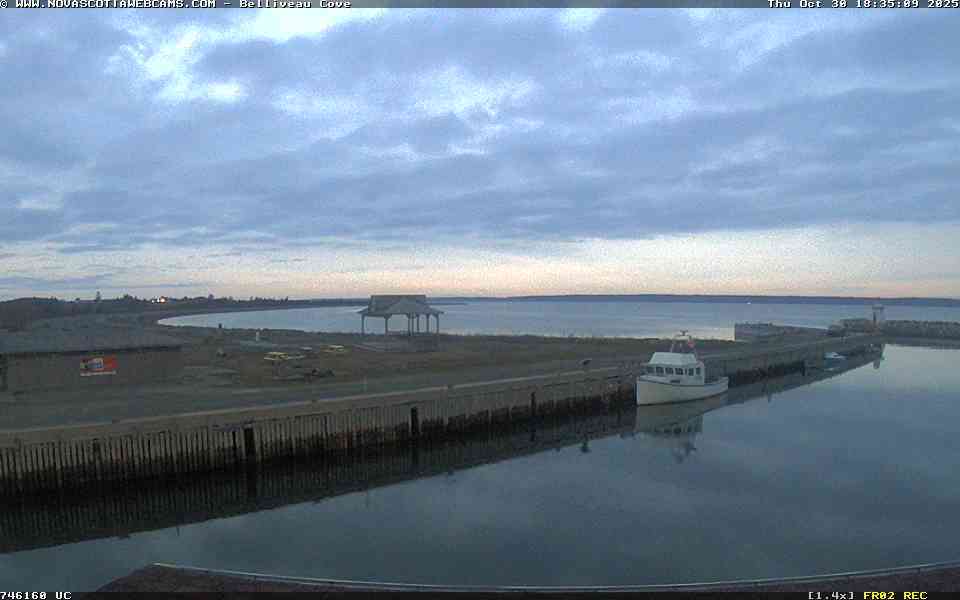 Nova Scotia Webcams Belliveau Cove Harbour Belliveau Cove