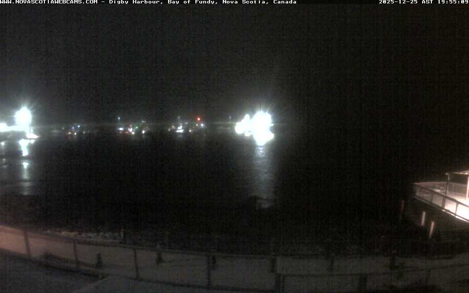 Nova Scotia cams Digby Harbour Fundy Restaurant, Digby