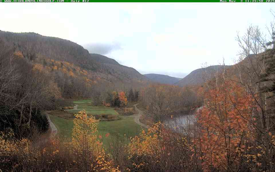 Nova Scotia cams Highlands Links 12 Ingonish Beach, Cape Breton