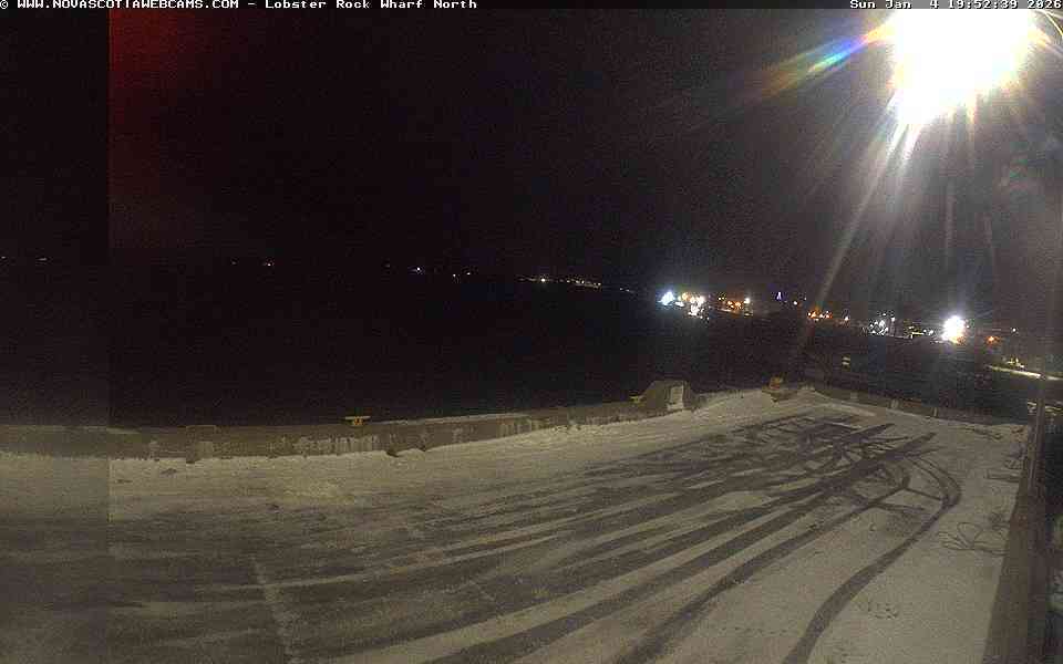 Nova Scotia cams Lobster Rock Wharf North Port of Yarmouth